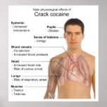 Main Physiological Effects of Crack Cocaine Chart Print