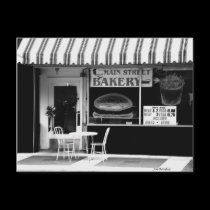 Main Street Bakery postcards