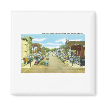 Main Street, Bowling Green, Ohio Refrigerator Magnet