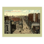 Main Street, Buffalo NY 1912 Vintage Postcard