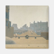 Main Street in Samarkand, Early Morning, 1869-70 Refrigerator Magnets