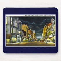 Main Street, La Crosse, Wisconsin Mouse Pad