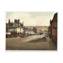 Main Street, Largs, Scotland classic Photochrom Postcard