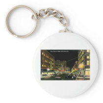 Main Street, Little Rock, Arkansas Keychains