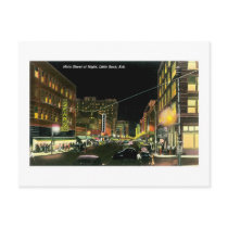 Main Street, Little Rock, Arkansas Post Cards