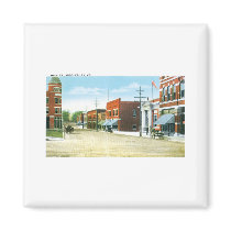 Main Street, Middlebury, Vermont Refrigerator Magnets