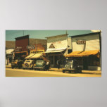 Main Street of Cascade Idaho 1941 Poster