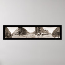 Main Street Ottumwa IA Photo 1907 Poster