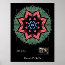 MAIN STREET, WOODSTOCK, VERMONT, US POSTER