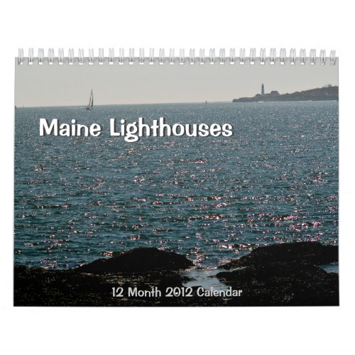 Maine 2012 Lighthouse Calendar calendar