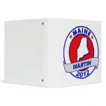 Maine Andy Martin Vinyl Binder