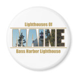 Maine Bass Harbor Lighthouse Image Text