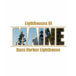 Maine Bass Harbor Lighthouse Image Text