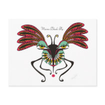 Maine Black Fly postcards