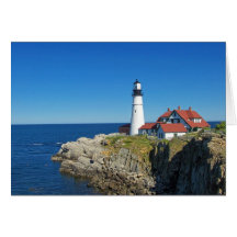 Maine Coastal Lighthouse Card
