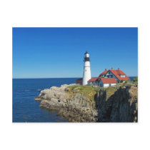 Maine Coastal Lighthouse postcards by cyrdjb Maine Coastal Lighthouse postcards