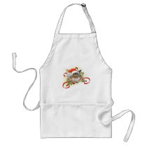 Maine Coon Cat Christmas Apron by jaisjewels Maine Coon Cat Christmas Apron