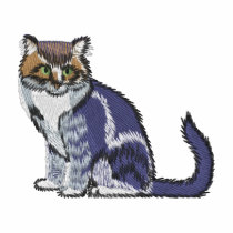 Maine Coon Cat embroidered shirts by ZazzleEmbroidery Maine Coon Cat embroidered shirts