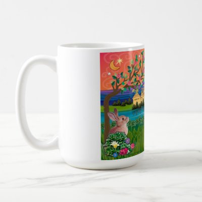 Maine Coon Cat - Fantasy Land Mugs by catartgifts