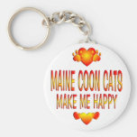 Maine Coon Cat Key Chain