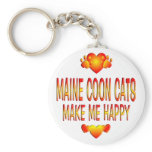 Maine Coon Cat Key Chain