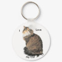 Maine Coon Cat keychain by joanspouse Maine Coon Cat keychain