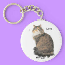 Maine Coon Cat keychain keychains