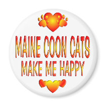 Maine Coon Cat magnets by MyFavoriteCat Maine Coon Cat magnets