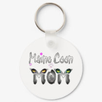 Maine Coon Cat Mom Gifts keychains by CatMeowz Maine Coon Cat Mom Gifts keychains