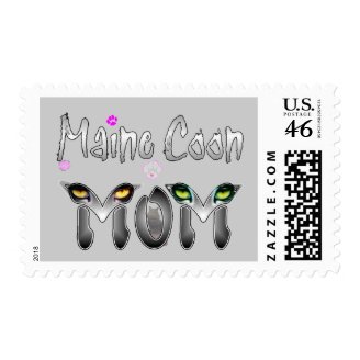 Maine Coon Cat Mom Gifts Stamp