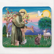 Maine Coon Cat  - St Francis mousepads