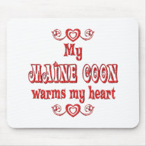 Maine Coon Cats Warm My Heart mousepads