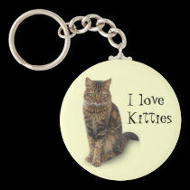 Maine Coon (customizable) keychains