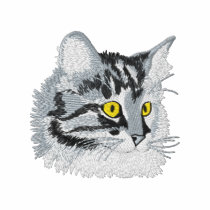 Maine Coon embroidered shirts by ZazzleEmbroidery Maine Coon embroidered shirts