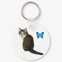 Maine Coon Kitten Keychain by twopurringcats Maine Coon Kitten Keychain