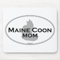 Maine Coon Mom mousepads