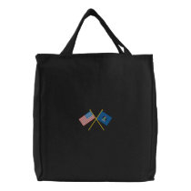 Maine embroidered bags by ZazzleEmbroidery Maine embroidered bags