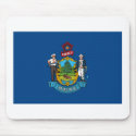Maine Flag Mousepad by FlagTshirts Maine Flag Mousepad