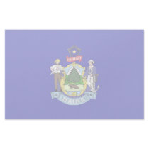 Maine Flag stationery