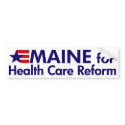 Maine for Health Care Reform bumper stickers