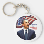 Maine for Obama 2012 campaign keychain
