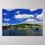 Maine Harbor in Summer Print