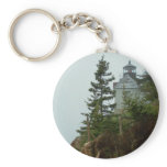 Maine Harbor Keychain
