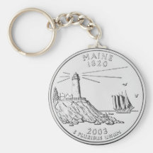 Maine Key Chains
