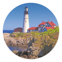 Maine Lighthouse 10 stickers by nmpics Maine Lighthouse 10 stickers