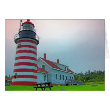 Maine Lighthouse 28 Cards