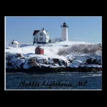 Maine Lighthouse 4 postcards