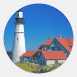 Maine Lighthouse 5 Stickers