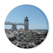 Maine Lighthouse Refrigerator Magnet