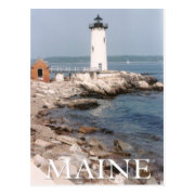 Maine Lighthouse Post Card